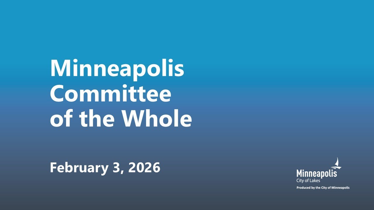 February 3, 2026 Committee of the Whole