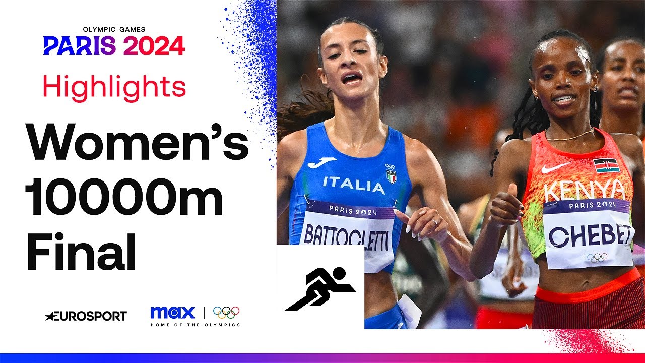 WHAT AN EFFORT! 👏 | Women's 10000m Final Highlights | #Paris2024 #Olympics