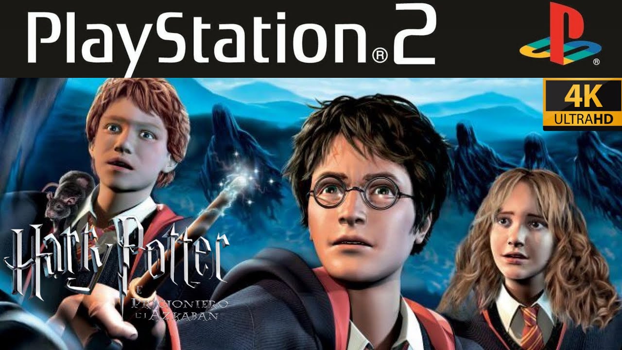 HARRY POTTER E IL PRIGIONIERO DI AZKABAN PS2 PCSX2 GIOCO COMPLETO 100% 4K