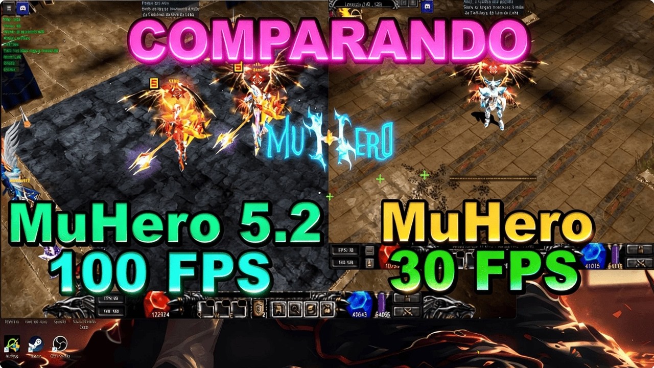 MuHero 5.2 - Comparando MuHero Novo vs Antigo