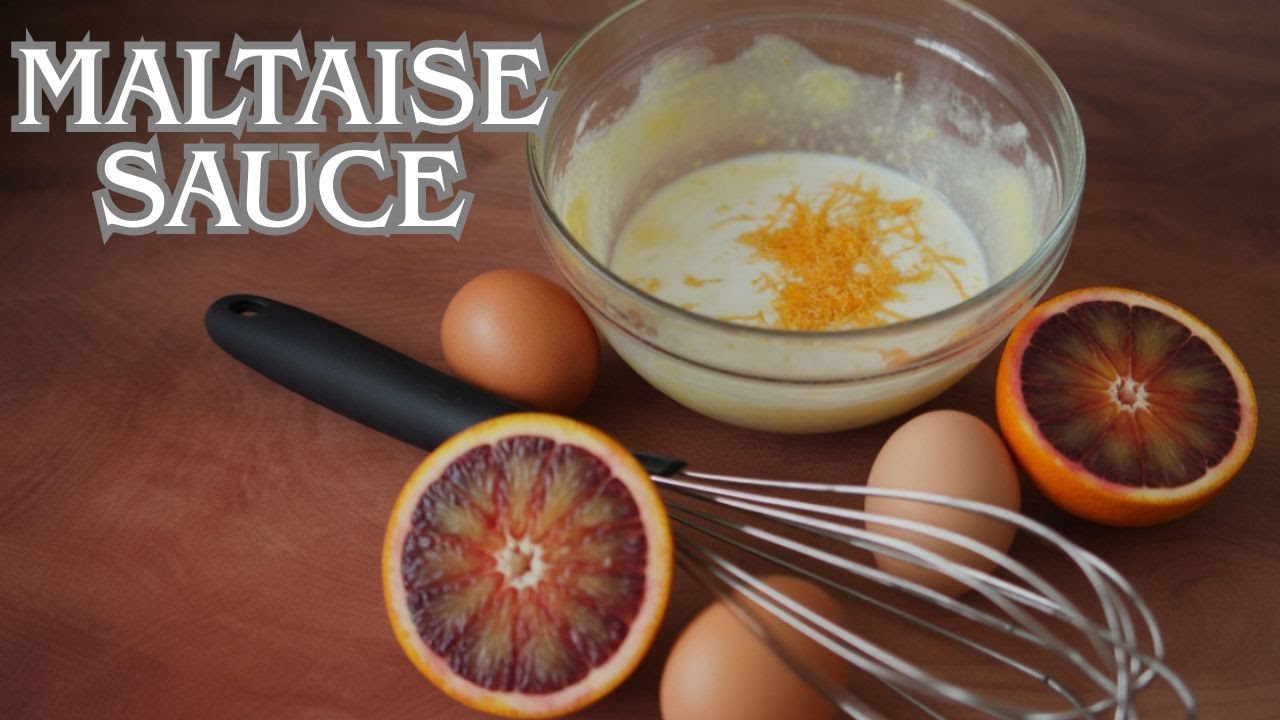 Maltaise Sauce - Classic French Sauce from 18th Century