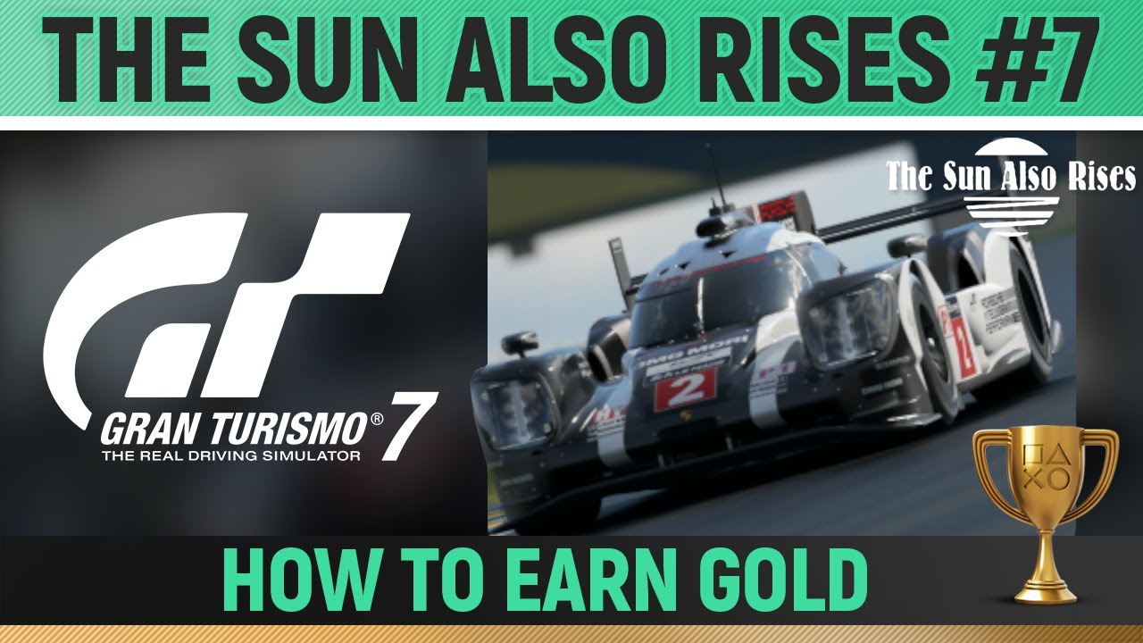 Gran Turismo 7 - Porsche Showdown - The Sun Also Rises 🏆 How to Earn Gold (Drag Race)