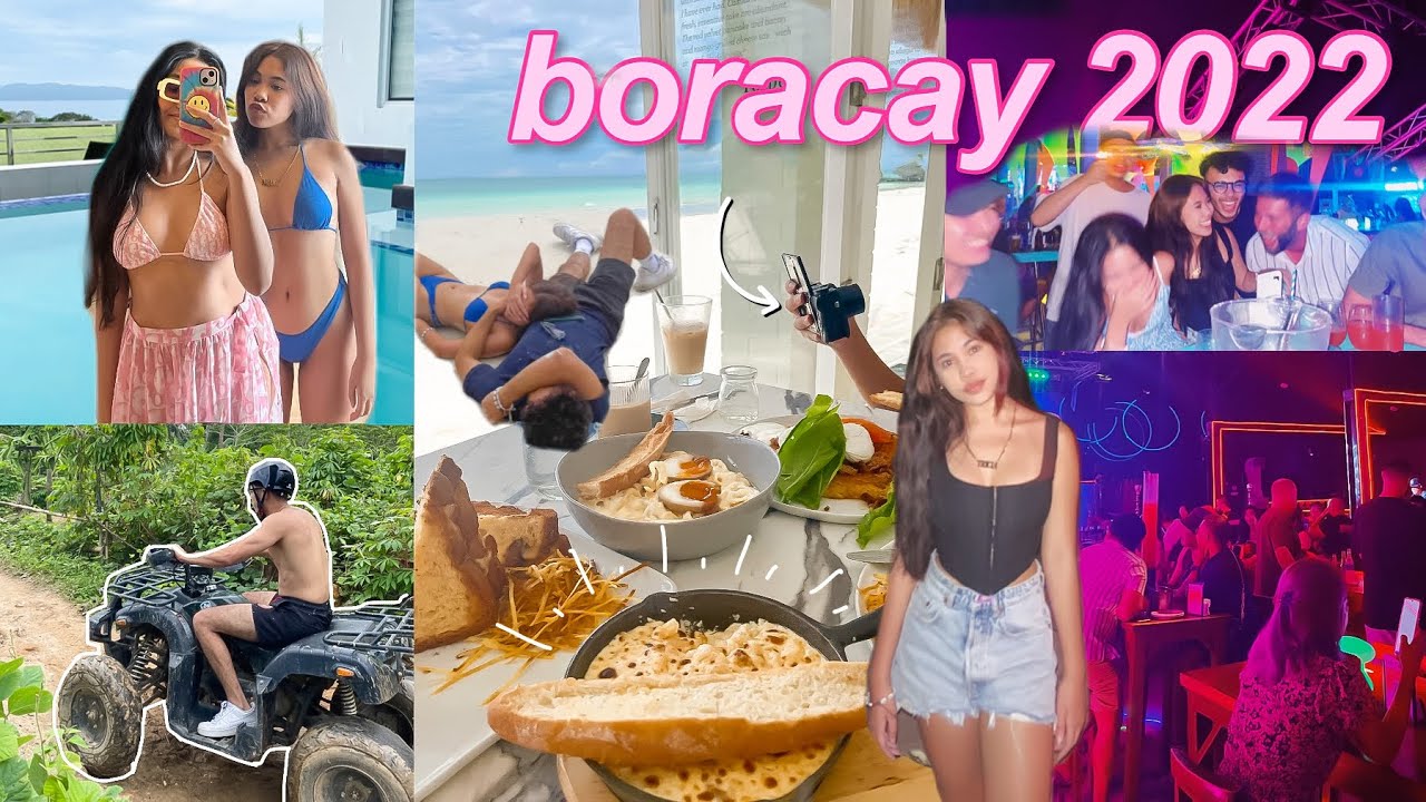 BORACAY VLOG | island hopping, atv’s, nights out, sailing, cafes & more!