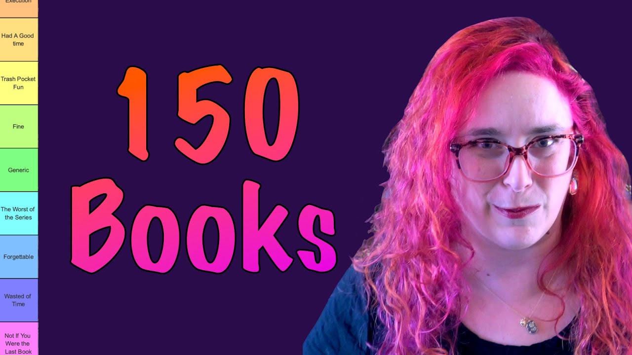 Tier Ranking 150 Books I Read in 2025 (In 70 Minutes) | S–F