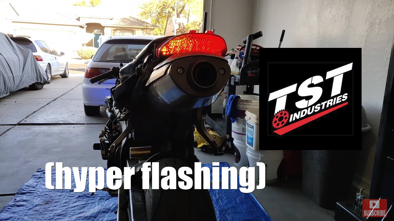 How to install LED Flasher Relay on a 2003-2006 CBR 600 RR Sport Bike