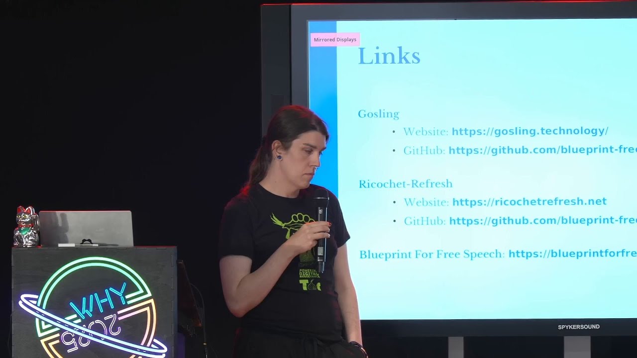 WHY 2025 - Gosling: Build Anonymous, Secure, and Metadata-Resistant Peer-to-Peer Applications using