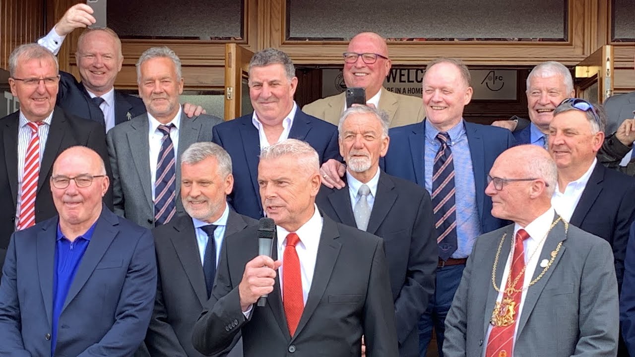 CORMACK GIVES A SPEECH ON THE GOTHENBURG GREATS #aberdeenfc
