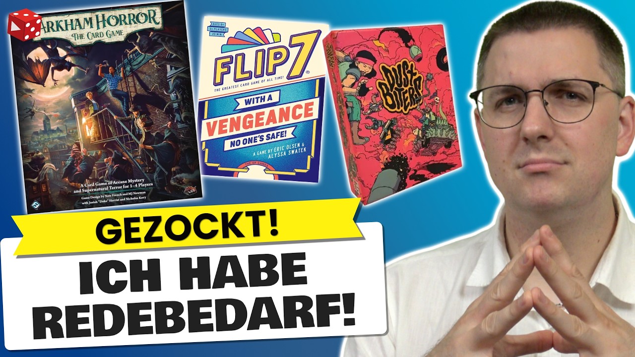 Gezockt: Wir m&uuml;ssen &uuml;ber das Arkham Horror Kartenspiel reden! Und weitere spannende Neuheiten!