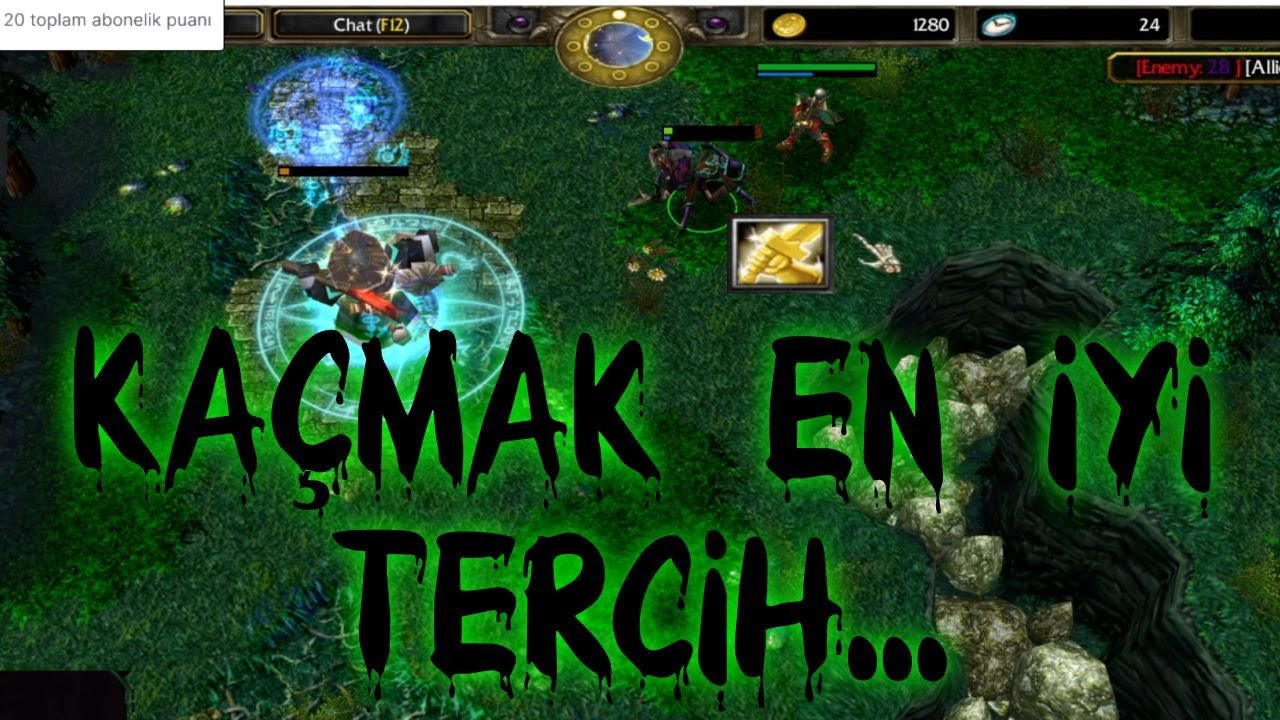 Nerubian weaver çok iyi ya .. ölümsüz. (DOTA warcraft 3)