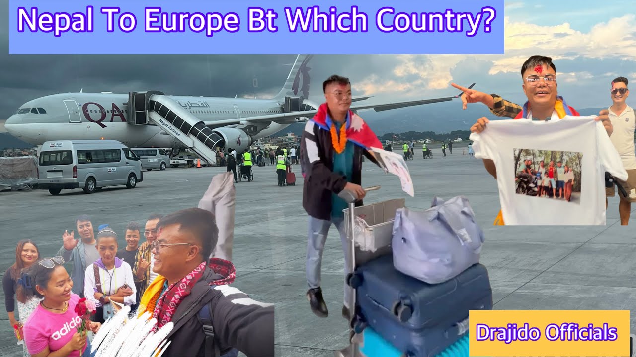 Ma Pani Desh Xodnu Badhya Vaye😢😭😳 // NEPAL TO EUROPE 🇪🇺🇪🇺🇪🇺 🛫🛫🛫