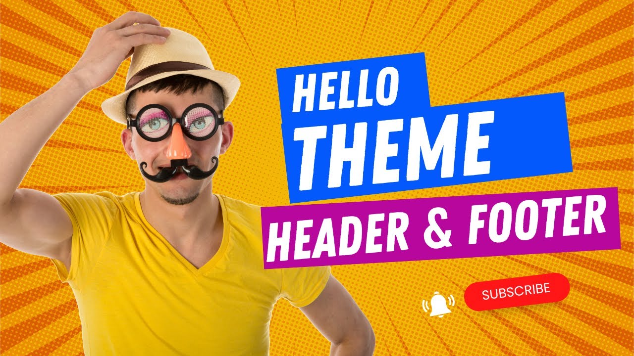 Как создать бесплатный верхний и нижний колонтитул в теме Hello Elementor