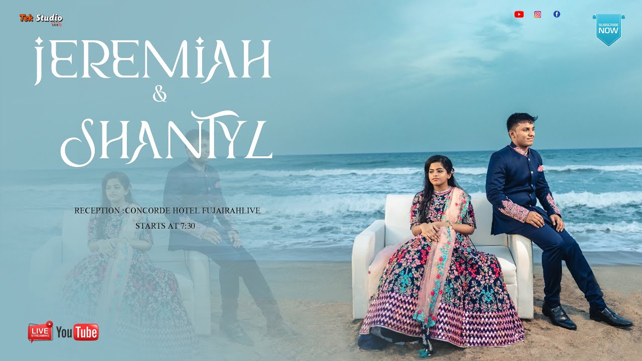 JEREMIAH & SHANTYL | 29 . MAY. 2023 | 07 : 30 PM | WEDDING RECEPTION  LIVE | TEK STUDIO