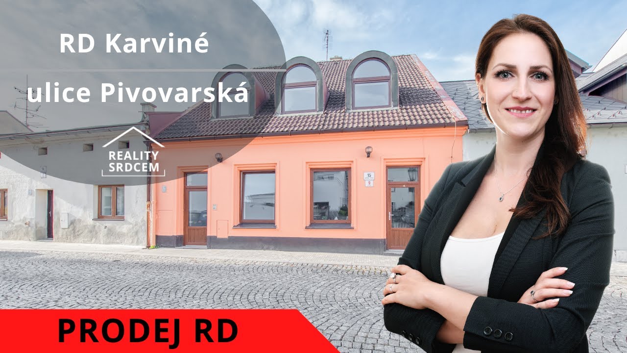 Prodej domu u náměstí v Karviné, ul. Pivovarská, Karviná - Fryštát