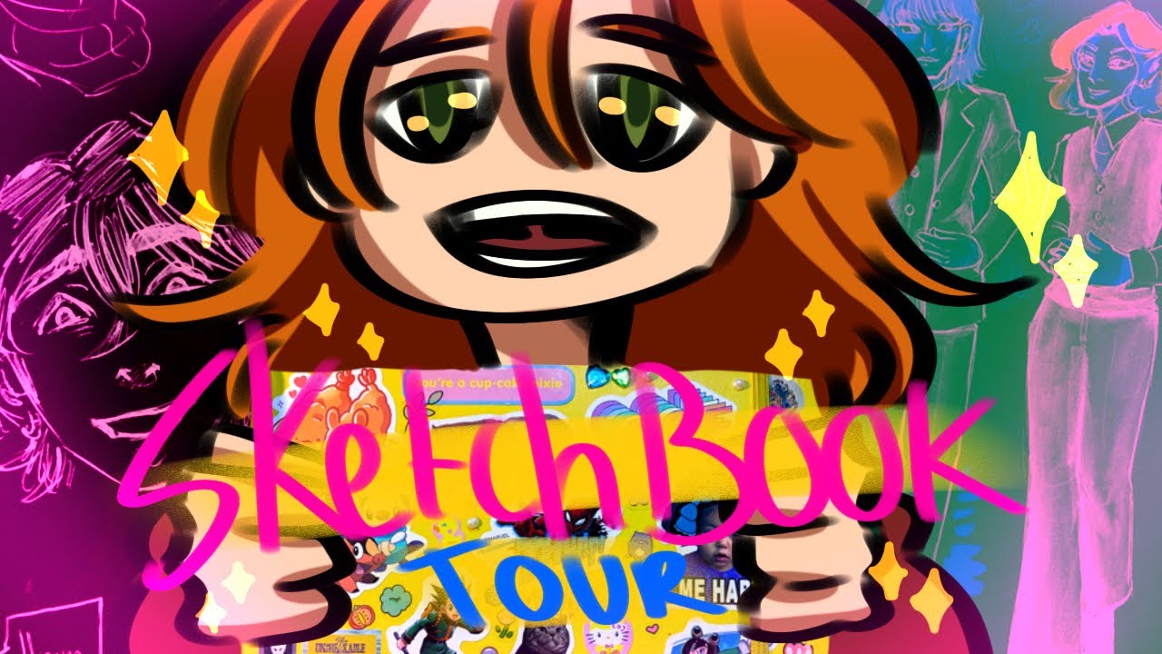 SKETCHBOOK TOUR #20 ! (Il m’a perturbé celui-là)