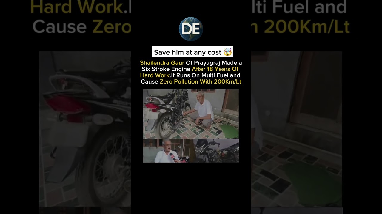 He Sold His House To Build This Engine. The Result Is Insane !