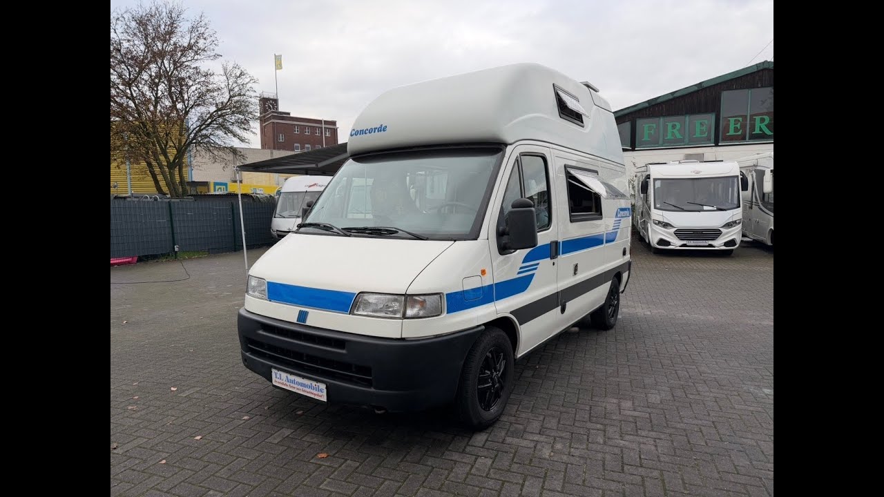 Concorde Compact 4 Personen DPF/Solar/TV Super Zustand