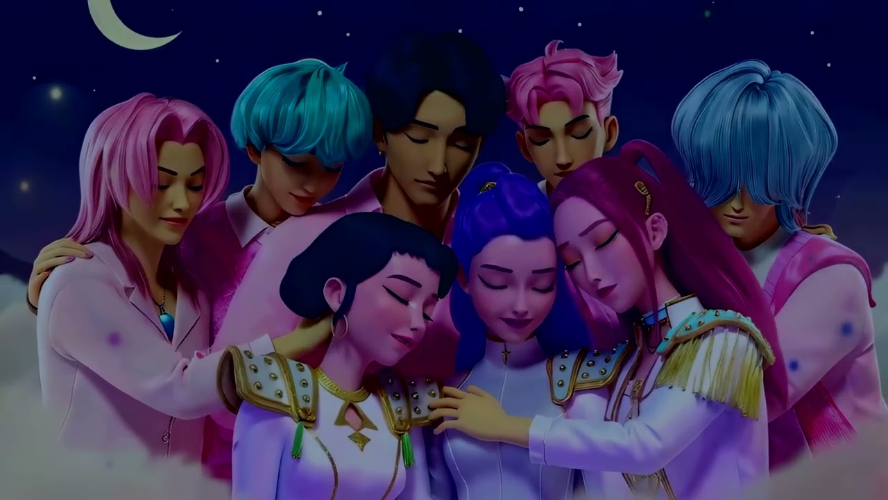Quick Sleep Relief with Rumi, Mira, Zoey, Jinu, Saja boys  🌙 Soothing Piano to Clear the Mind