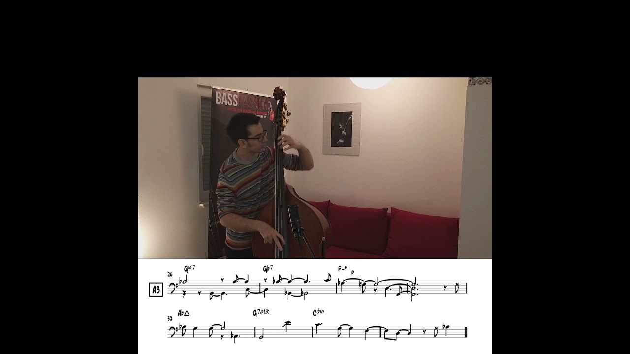 Miloš Čolović - What Is This Thing Called Love (Solo Bass with Transcription)