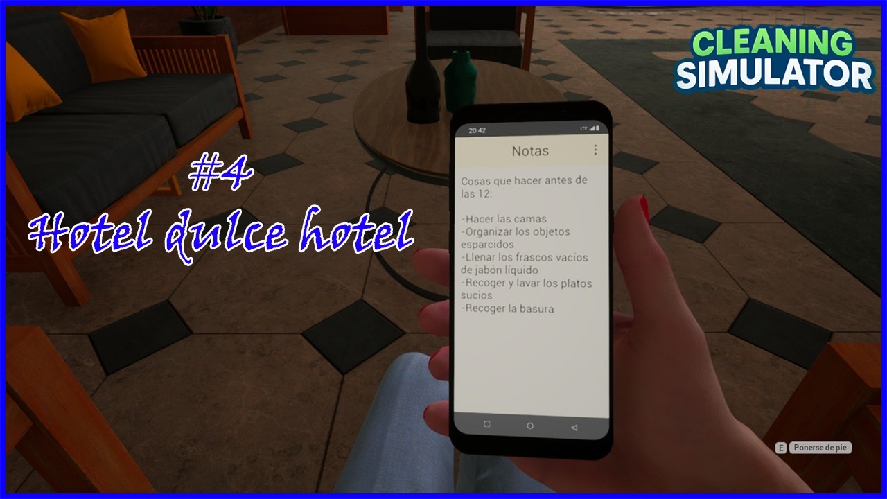 CLEANING SIMULATOR - Hotel dulce hotel