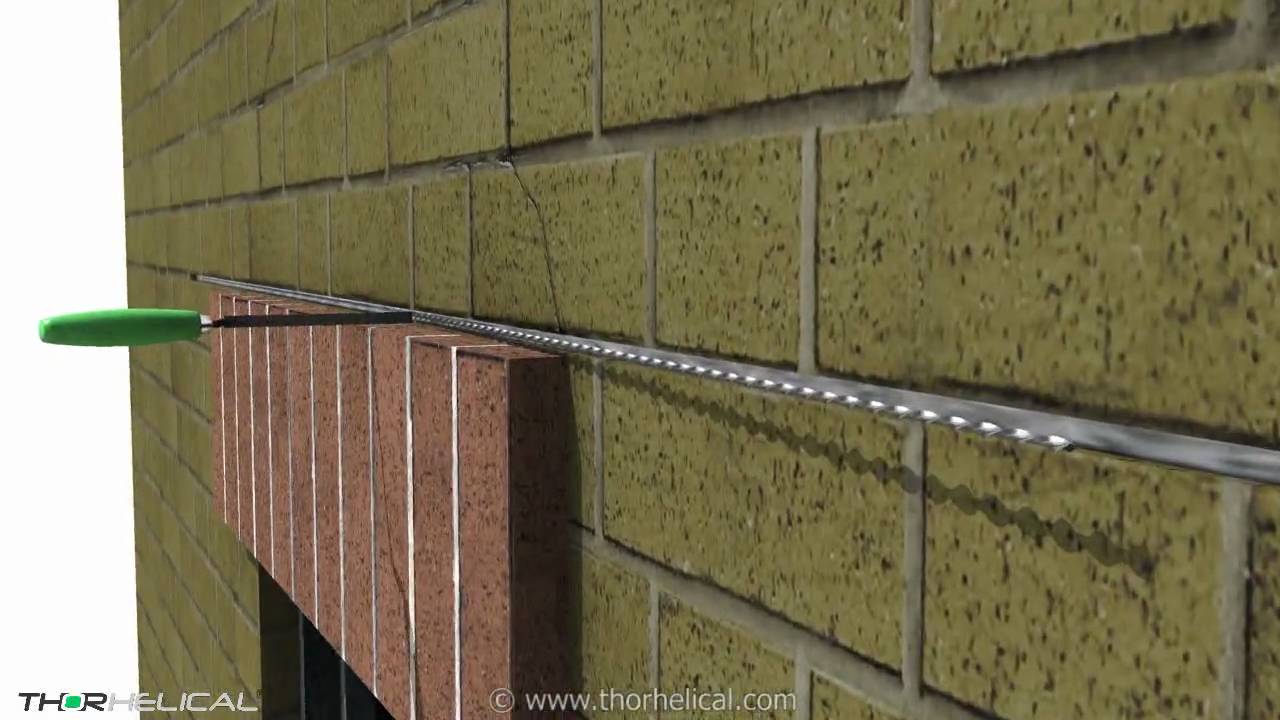 Stainless Steel Reinforcing Bars for Structural Lintel Repairs