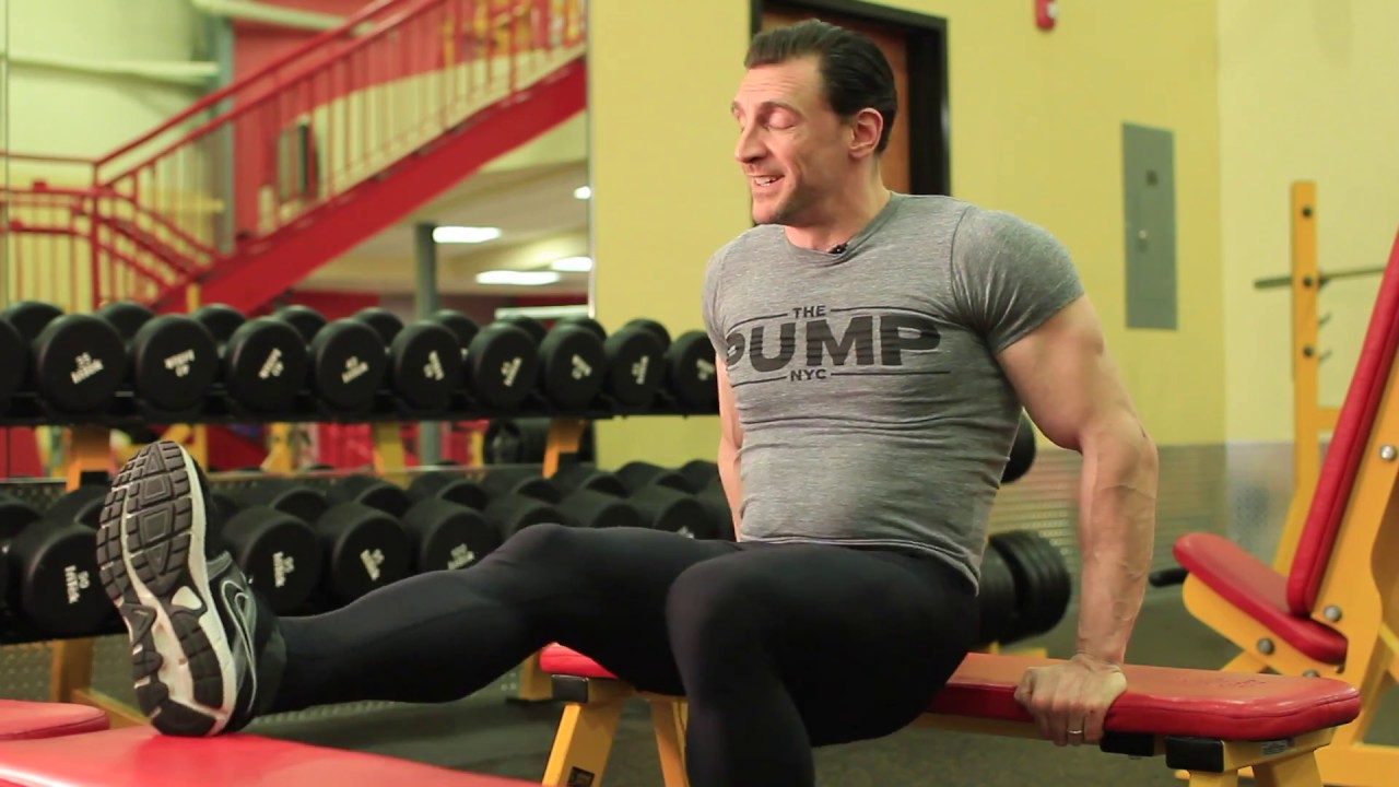 Bench Dips for Big Triceps, How to Get Big Triceps