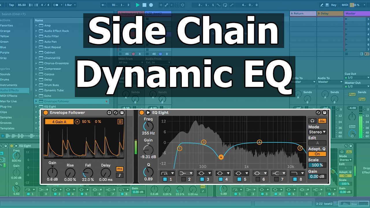 Improve Your Mixes With Dynamic EQ In Ableton Live