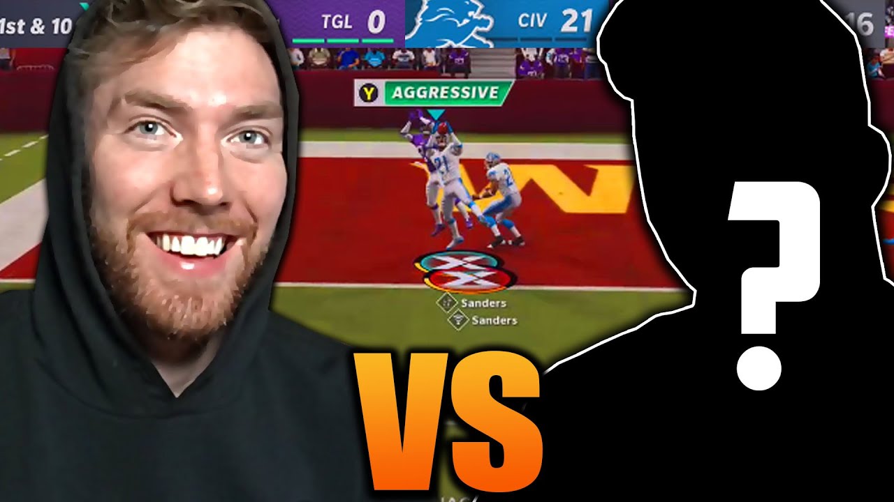I challenged the best Madden YouTuber to a game...