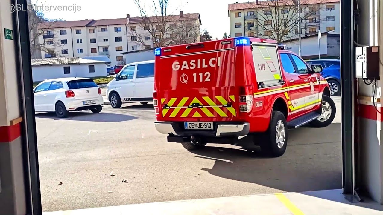 Izvoz PGD Rogaška Slatina PV-1, GVC-1, GVC-2, GTV, GVC-3 in GVM-1 - na dimniški požar
