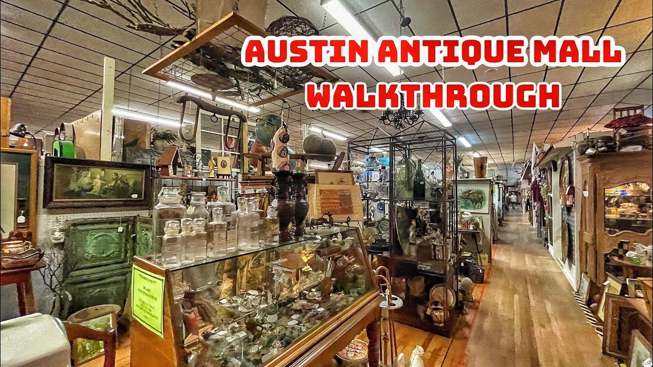 Austin Antique Mall Walkthrough, Austin Texas Vintage + Antique Shopping