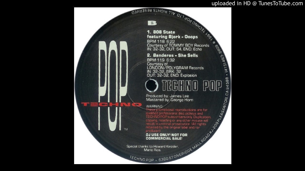 808 State feat Bjork - OOOps (Techno Pop Version)