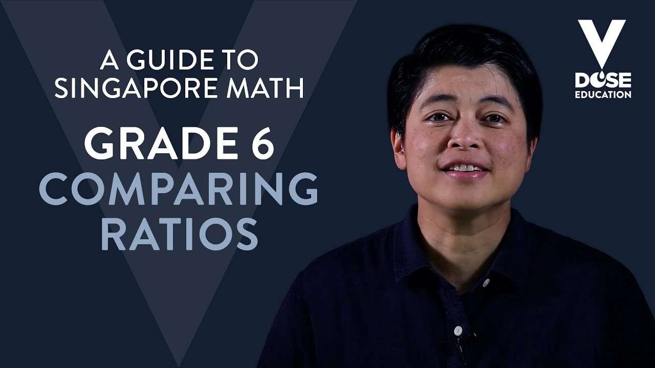 Singapore Math: Grade 6 - Comparing Ratios