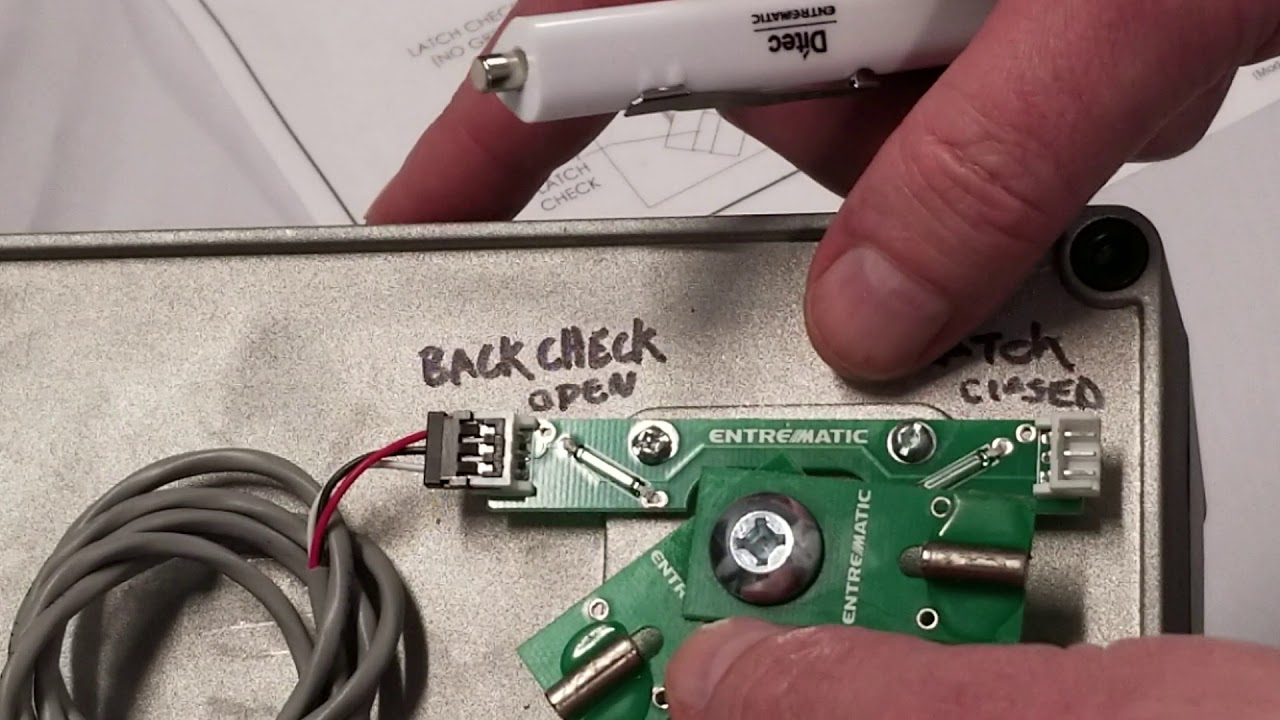 Tech Tip: Setting Reed Switches on the Ditec HA8-SP