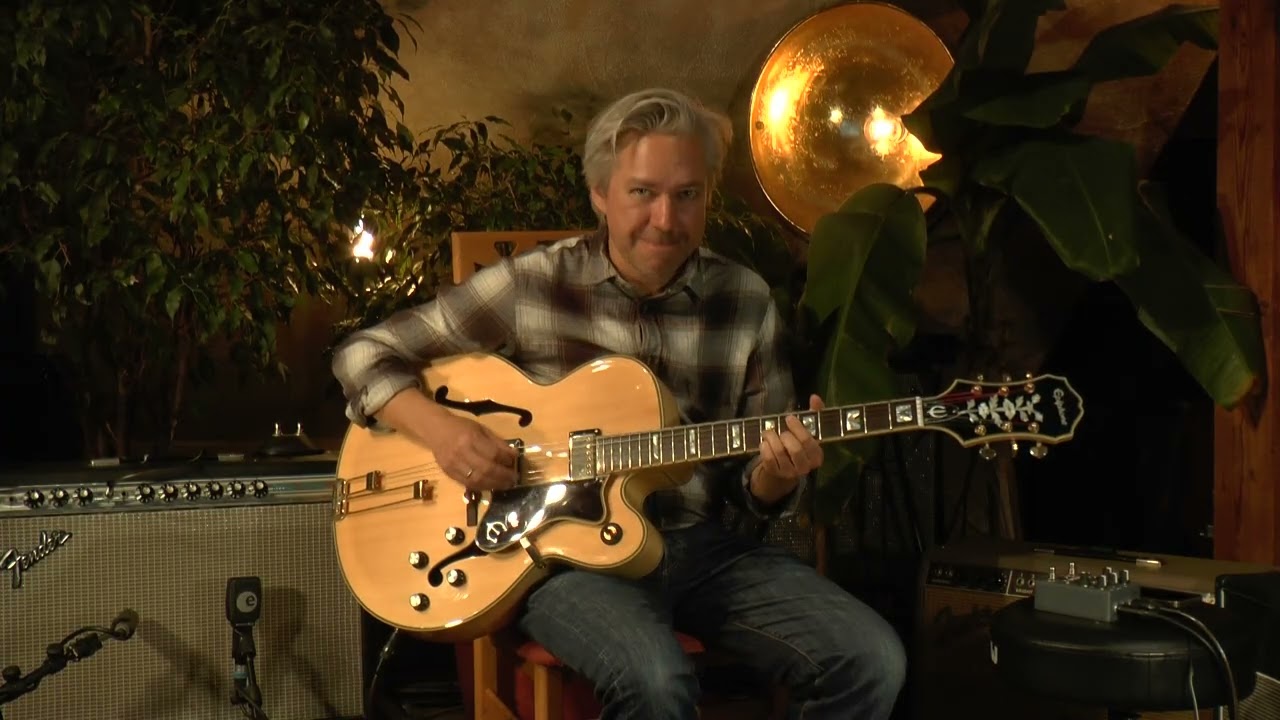 Epiphone Broadway from 2017 presented by Tobias Hoffmann @VintageGuitarOldenburg