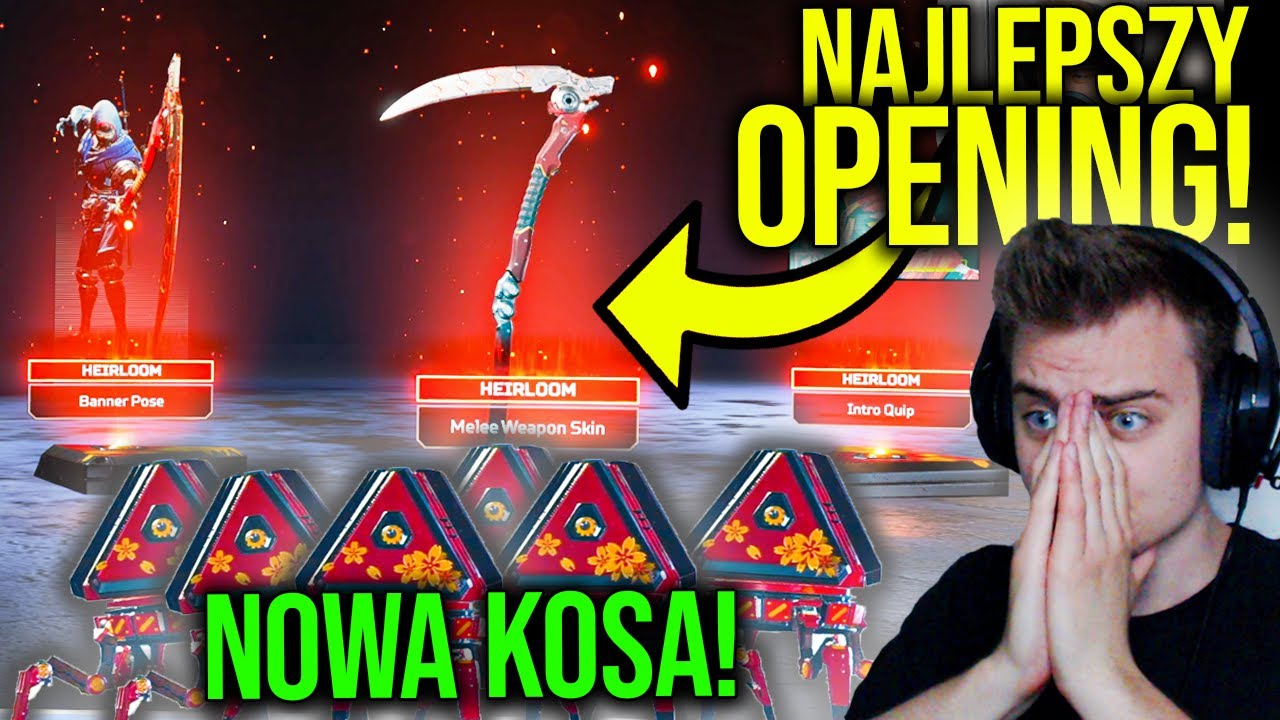 NAJLEPSZY Opening za 16000 monet! Pamiątka REVENANTA! Event Genesis ✔ Apex Legends