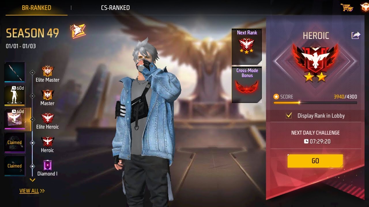 Crushing it!! (FREE FIRE BR-RANKED SEASON 49 PART 13)