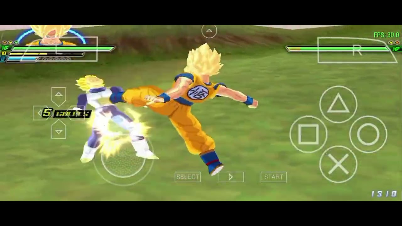 Goku vs vegeta mod  DBZ TAG VS