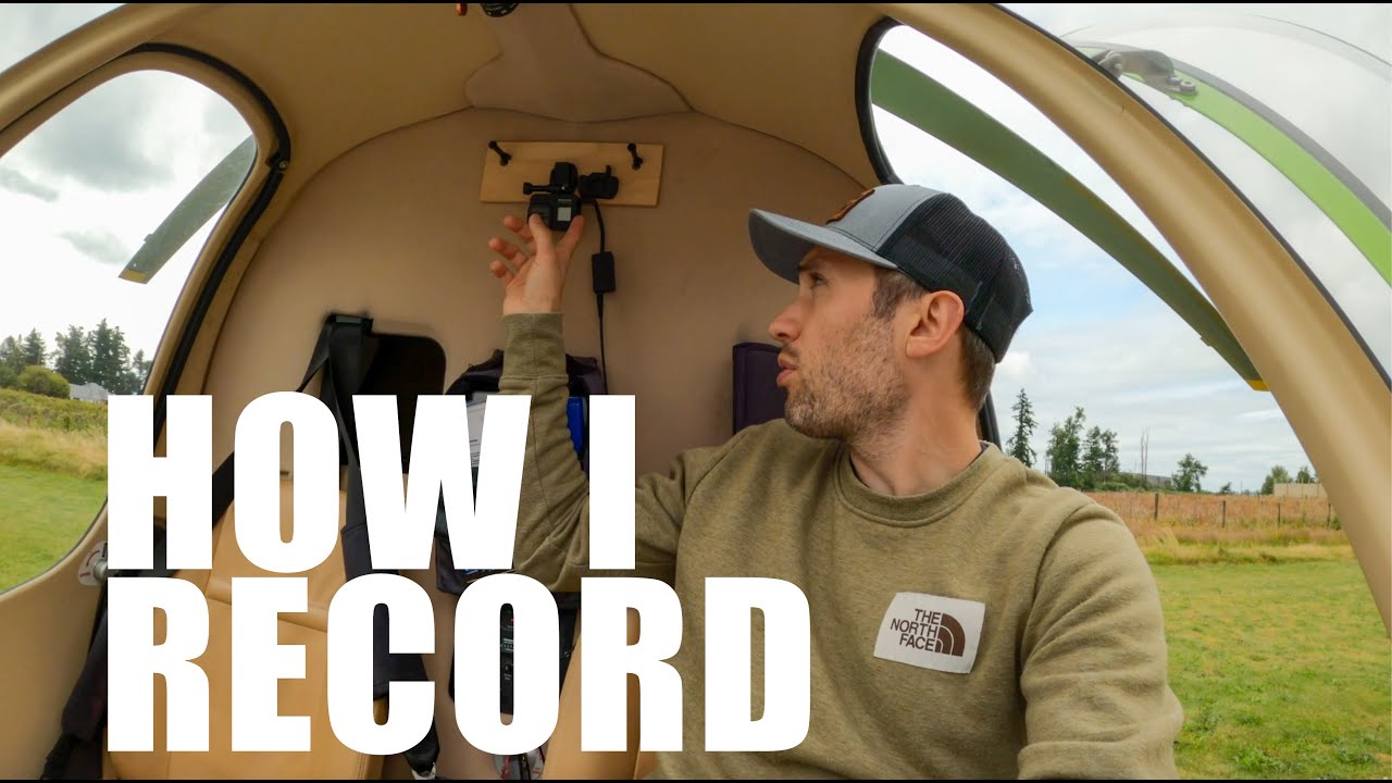 How I film IN A HELICOPTER