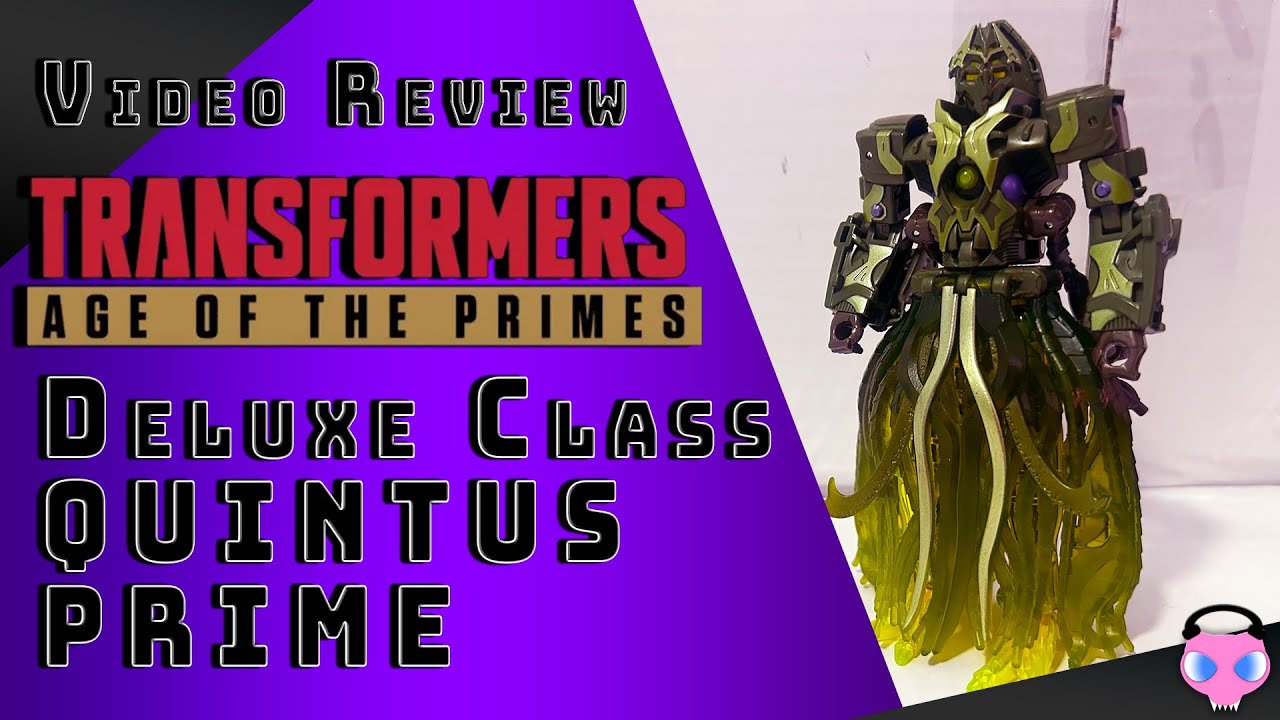 VIDEO REVIEW: Transformers Age of the Primes - Deluxe Class Quintus Prime
