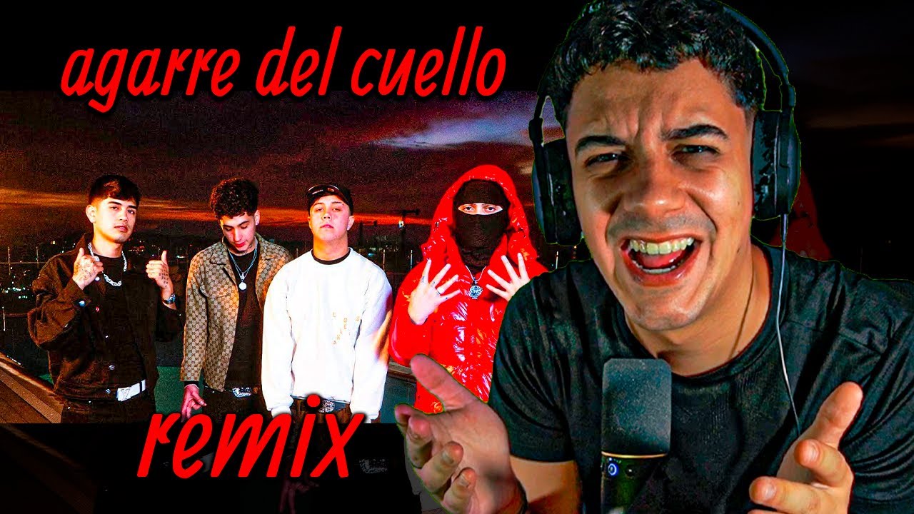 REACCION A AGARRE DEL CUELLO RMX (Video Oficial) - Lil Snow, Lucfader, Maliao, Tobal MJ