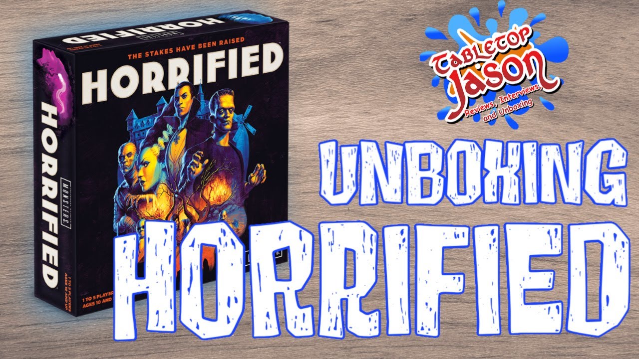 Horrified Universal Monsters | Board Game Unboxing