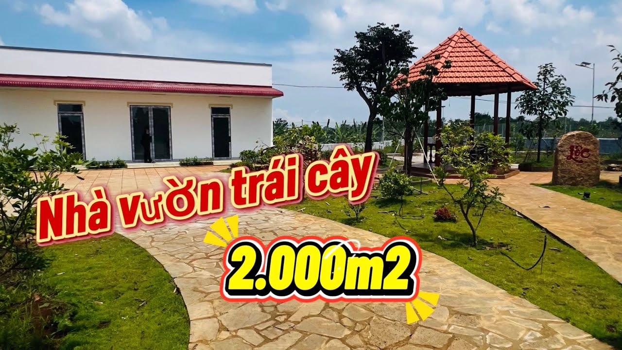 🏡 Bán nhà vườn đẹp tại Trảng Bom với không gian xanh mát, thích hợp nghỉ dưỡng hoặc ở lâu dài