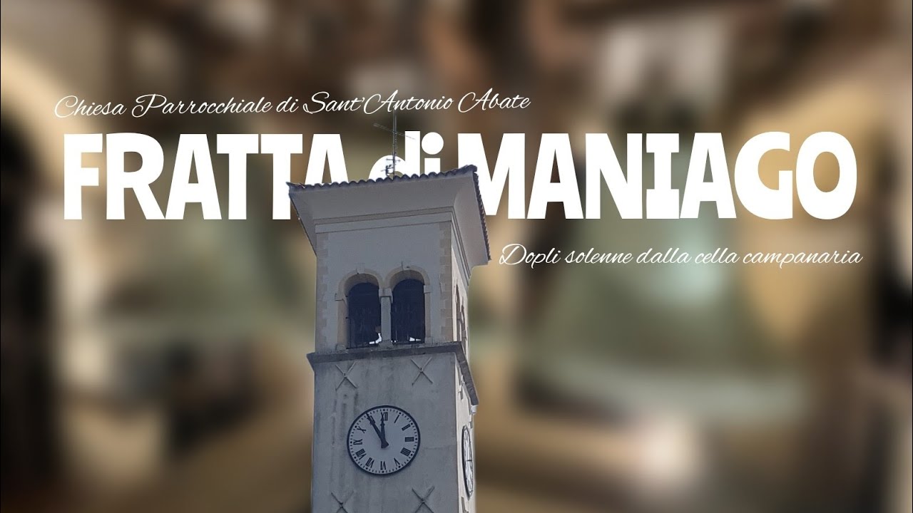 Campane di Fratta di Maniago (Pordenone) - Dopli Solenne dalla cella campanaria