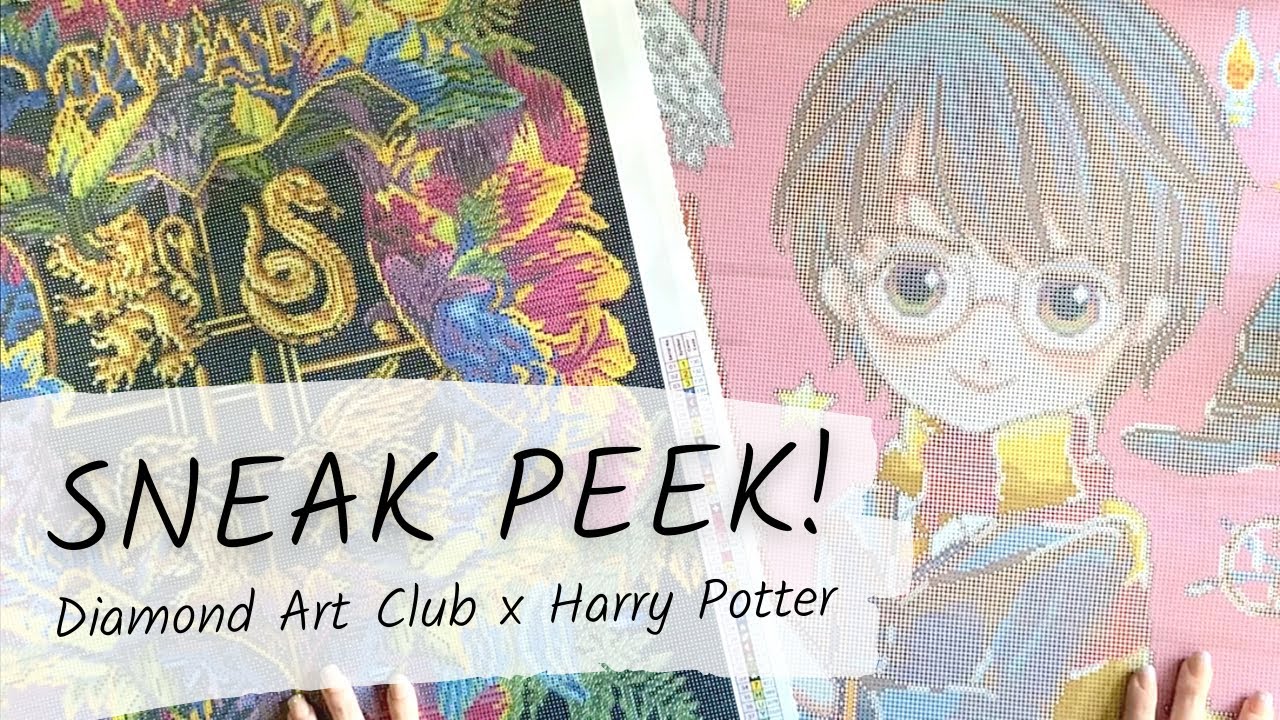 Harry Potter x Diamond Art Club Sneak Peek x2! They're finally here!! + New Toolkits?!