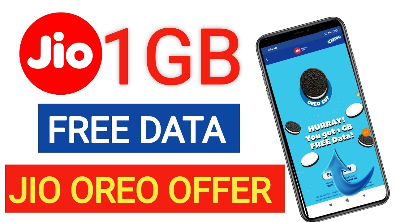 Jio Free 1Gb Data All Users | Jio Oreo Offer | Jio Letest Offer