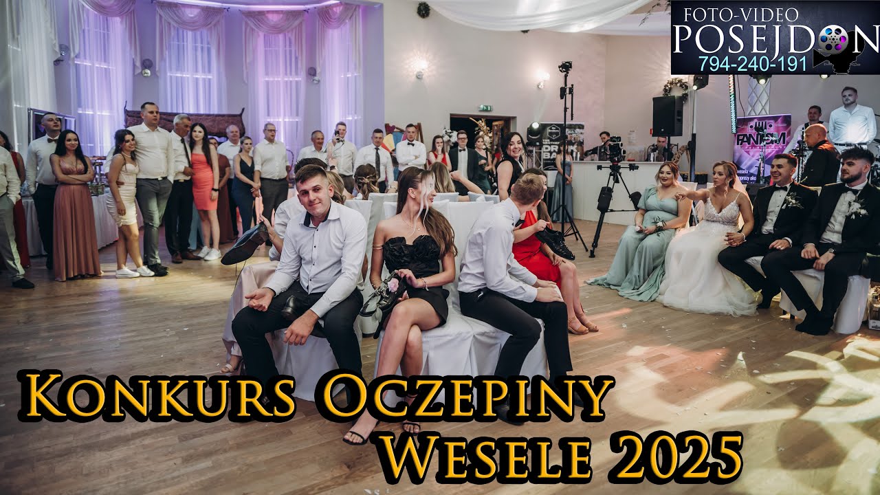 Śmieszny Konkurs krzesełka WESELE 2025 Zespół Fantom z Łowicza OSP Nowostawy Dolne zabawa weselna