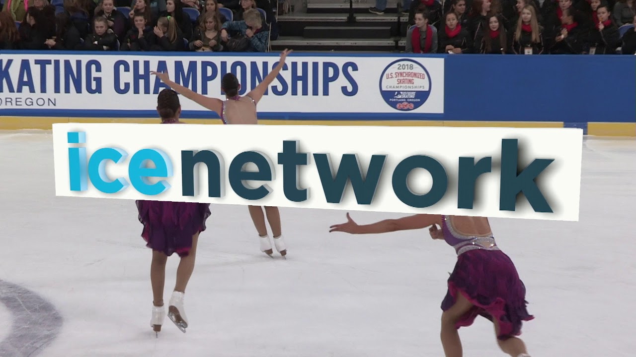 Miami University Senior Synchronized Skating Team Nationals Long Program 2018