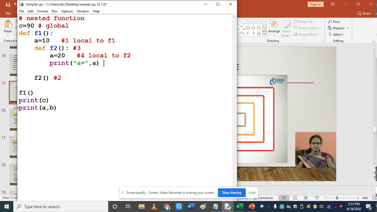 LEGB RULE-CLASS XII CS Python