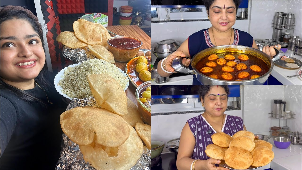 AAJ MAINE MUTTON KA SPICY KALEJI BANAYA OR BANGALI STYLE LUCHI | MADDYEATS BEHIND THE SCENES 🔥🔥🔥