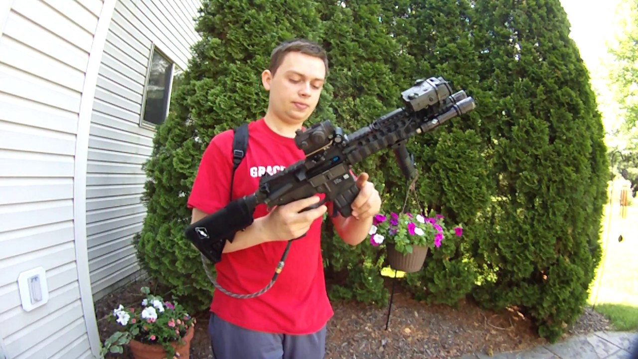 VFC MK18 with Valken V12 Overview and Shooting Test