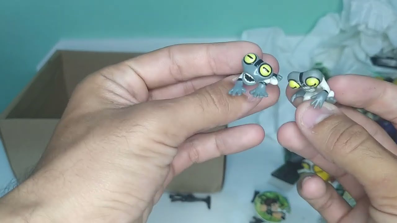 Unboxing bonecos do ben 10  #07